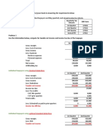 BIR Form Quarterly Tax Returns: INSTRUCTION: Refer To Chapter 14 of Your Book in Answering The Requirements Below