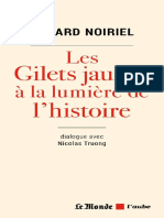 Les gilets jaunes à la lumière de l'histoire (G. Noiriel. Le Monde, 2019)