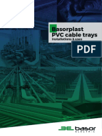 Basorplast PVC Cable Trays: Installations & Uses