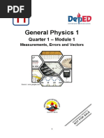 General Physics 1: Quarter 1 - Module 1