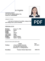 Angela Peñaflor Angeles: Educational Background