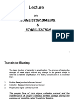 Transistor-Biasing-and-Stabilisation