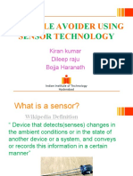 Obstacle Avoider Using Sensor Technology