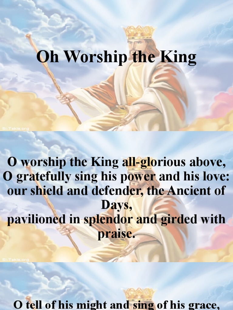 Worship the King: A Hymn of Praise | PDF