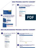 BDO EasyPay Convert Online Application Process