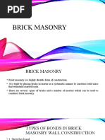 Basic Civil - Module 3 - Brick Masonary