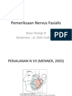 Pemeriksaan Nervus Fasialis