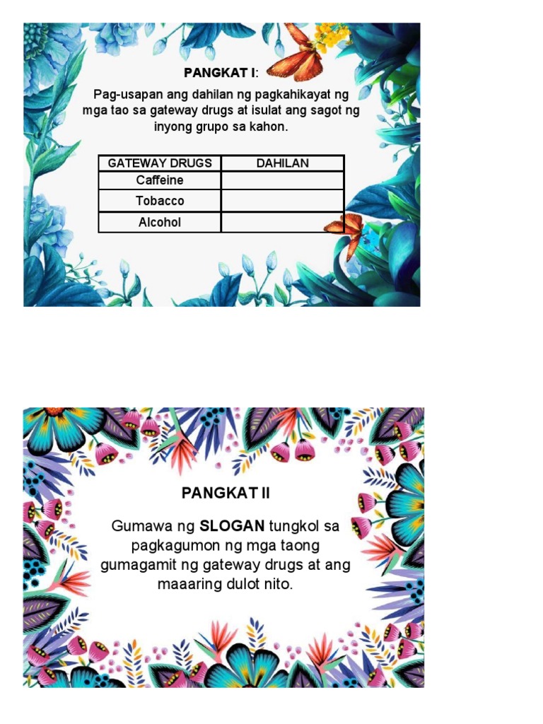 Activity Cards COT PDF