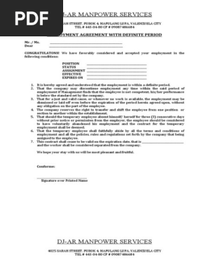 DJ forms agreement