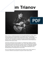 Maxim Trianov CV