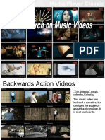 Music Video Research (FOCUS ON THIS)