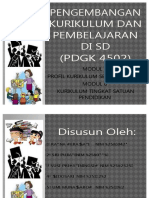 Pengembangan Kurikulum Dan Pembelajaran Di SD Modul 5 Dan 6