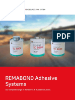 REMABOND Adhesive Systems: Our Complete Range of Adhesives & Rubber Solutions