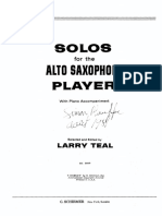 Solos for the Alto Saxophone Player _ With Piano Accompaniment ( PDFDrive )