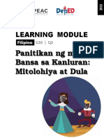 Filipino G10 | Q2: Mitolohiya at Dula ng Kanluran