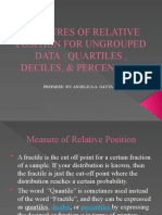 Measure of Relative Position