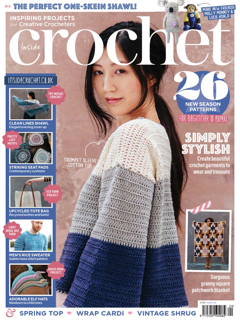 Inside Crochet 124, PDF, Crochet