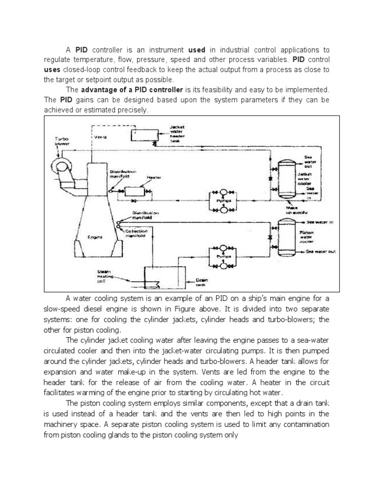 PID On A Ship's Main Engine PDF