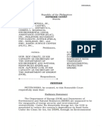 Ortega v Cimatu Petition