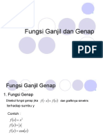 KALKULUS (fugsi ganjil dan genap)