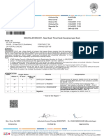 COVID-19 Nasal Swab PCR Test Report