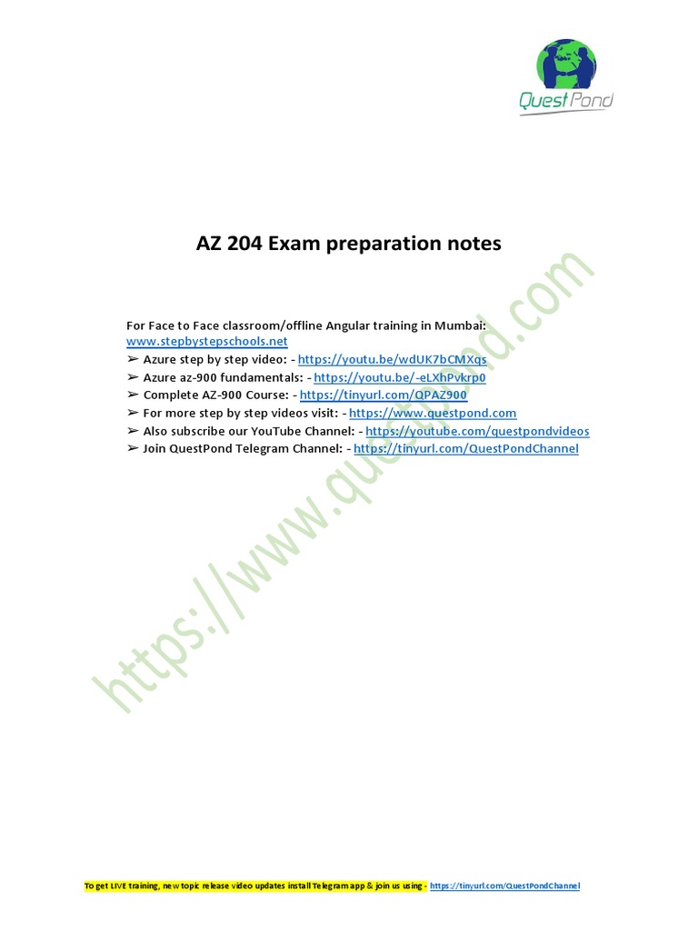AZ-204 Prüfungsaufgaben