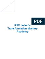 RSD Julien's Transformation Mastery Academy