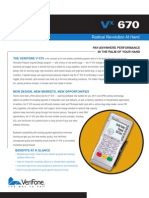 Verifone Vx670 Fact Sheet