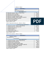 TABLAS y CÁLCULOS P4