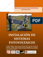 Manual Sistemas Fotovoltaicos Instalaci - N Participante (v3) - 02 Agosto 2013