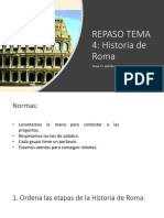 Repaso Tema de Roma