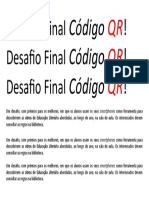 Desafio Final Código QR