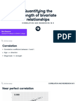 Quantifying The Strength of Bivariate Relationships: Ben Baumer