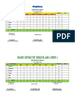 Jadwal Pelajaran Semester Ganjil