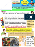 4ta Semana FICHA 5° GRADO DE SECUNDARIA