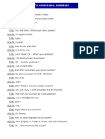 Transcription - What's Your E-Mail Address