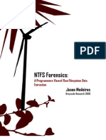 NTFS Forensics:: Jason Medeiros