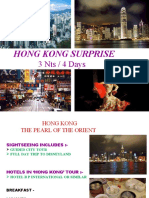 Hong Kong Surprise: 3 Nts / 4 Days
