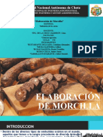 Elaboración de morcilla en la UNACH