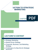 INTRODUCTION TO STRATEGIC MARKETING (Chapter 1)