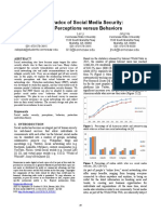 The Paradox of Social Media Security Users Perceptions Versus Behaviors