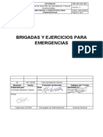 FRP - SST.EST.007 Brigadas y Ejercicios para Emergencias Ver.00