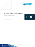 World Arts and Cultures Guide: School-Based Syllabus