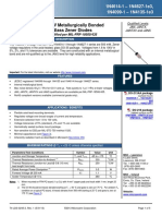 500 MW Metallurgically Bonded Glass Zener Diodes: 1N4614-1 - 1n4627-1e3, 1N4099-1 - 1n4135-1e3