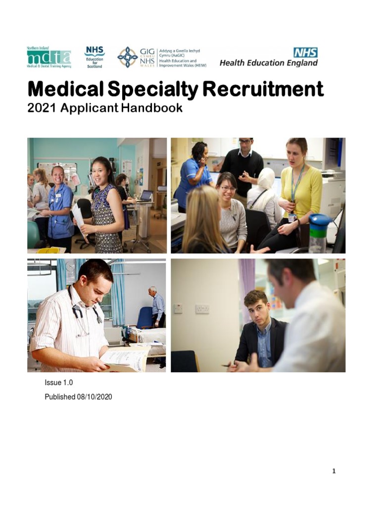 2021 Medical Specialty Recruitment Guide | PDF | Criminal Record ...