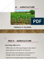 Pas 41 Agriculture