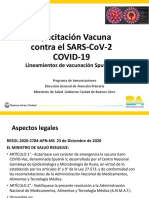 Capacitación vacuna COVID Sputnik V