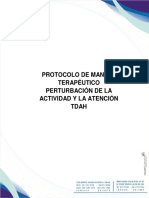 Protocolo de Manejo Perturbacion de La Actividad y Atencion