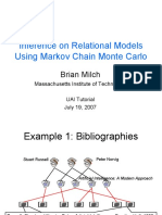 Inference On Relational Models Using Markov Chain Monte Carlo