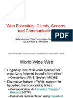 Web Essentials: Clients, Servers, and Communication: Reference From: Web Technologies Textbook by Jeffrey C. Jackson